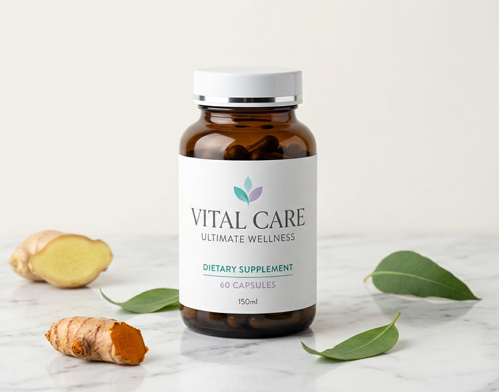 Vital Care συμπλήρωμα διατροφής – συσκευασία προϊόντος yentiro.eu